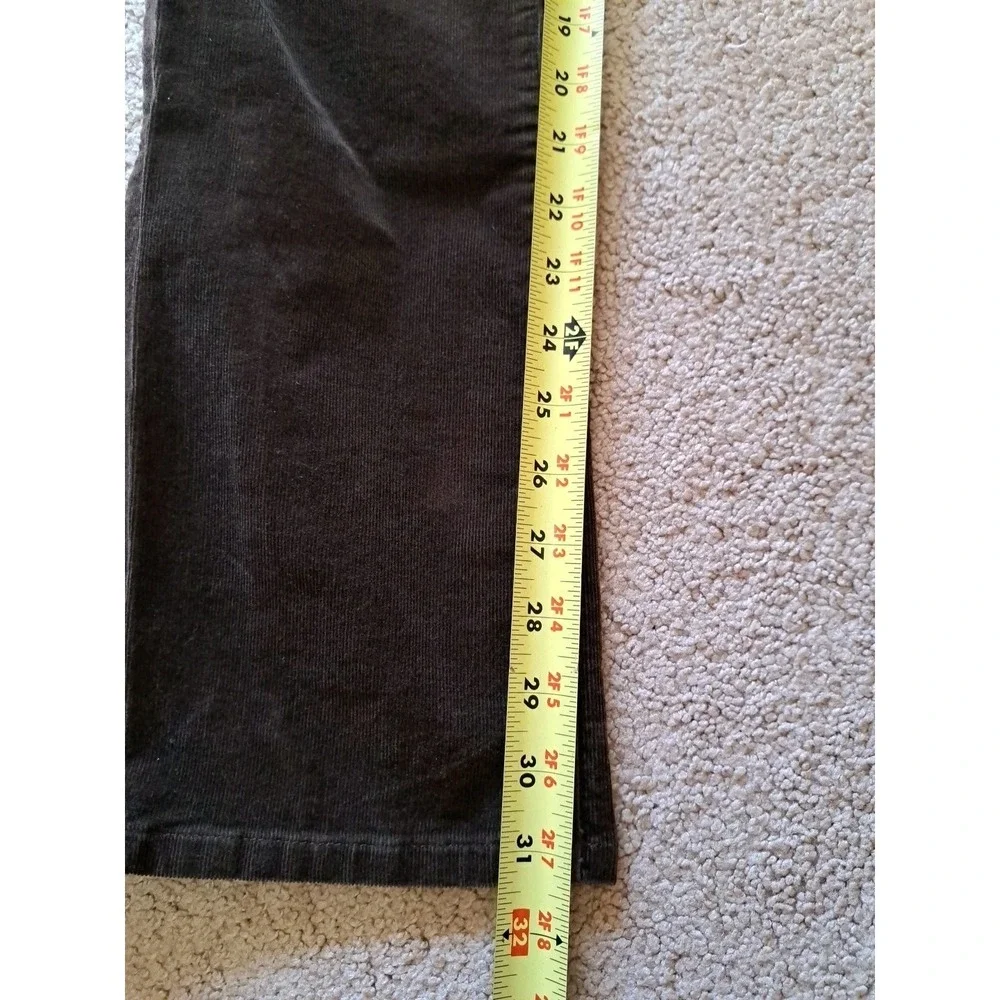 Michael Kors Women's Brown Stretch Cotton/Elastan Corduroy Pants Trousers 4 New
